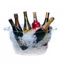 Secchiello Portabottiglie Ovale 40x28 cm Nizza 2230 Medri - per ristoranti e hotel - Imballo 1 pz