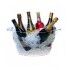 Secchiello Portabottiglie Ovale 40x28 cm Nizza 2230 Medri - per ristoranti e hotel - Imballo 1 pz