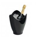 Secchiello Portabottiglie Nero Nizza 19 cm - Ideale per ristoranti - Imballo 1 pz