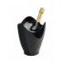 Secchiello Portabottiglie Nero Nizza 19 cm - Ideale per ristoranti - Imballo 1 pz
