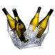 Secchiello Portabottiglie Medri 32x22 cm Nizza WB-10-BC - Acrilico - per hotel - Imballo 1 pz