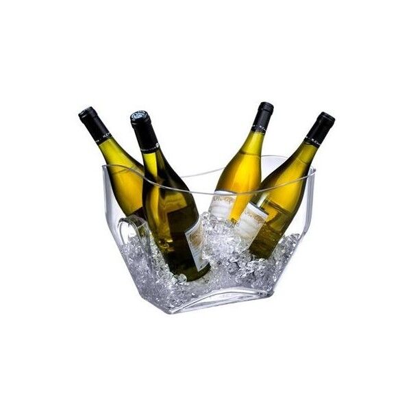 Secchiello Portabottiglie Medri 32x22 cm Nizza WB-10-BC - Acrilico - per hotel - Imballo 1 pz