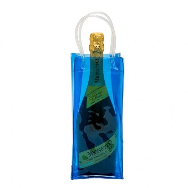 Borsa Portabottiglia Blu Ice Bag ICB-902 Medri - Per ristorazione - Imballo 1 pz