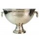 Spumantiera/Coppa Con Anelli 46 cm Saint Tropez Silver per ristoranti - per hotel - Imballo 1 pz