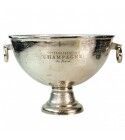 Spumantiera/Coppa Con Anelli 46 cm Saint Tropez Silver per ristoranti - per hotel - Imballo 1 pz
