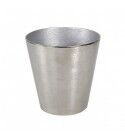 Secchiello Portabottiglie 20 cm Saint Tropez Silver TB-AL-02-SR - per ristoranti - Imballo 1 pz