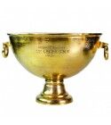 Spumantiera/Coppa Con Anelli 46 cm Gold per ristorante - hotel - Imballo 1 pz