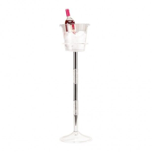 Colonna Portasecchiello 75 cm Acrilico Nizza Medri per ristoranti - Imballo 1 pz