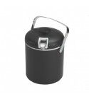 Secchiello Ghiaccio Nero Nizza 14 cm - Per Ristoranti - Imballo 1 pz