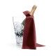Rotolo 12 Panni Bottiglie 40x40 cm Cotone Burgundy - Per Ristoranti - Imballo 1 pz
