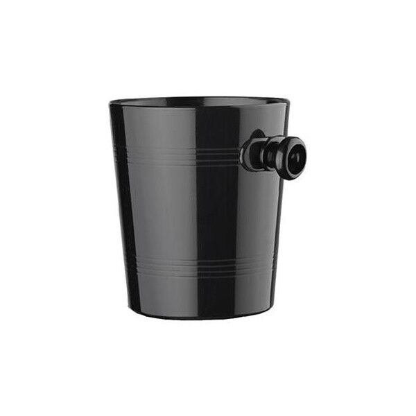 Sputacchiera 1.2 lt Nero FB-101 Brevetti Waf per ristorazione - per ristoranti - Imballo 1 pz