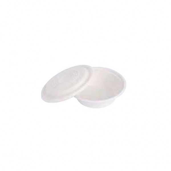50 Contenitori Tondi 1200 ml NAT.BIO.BL95 Paperlynen per ristorazione - Paperlynen