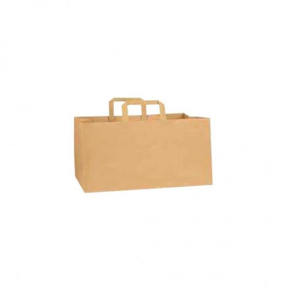 Shopper con Manico 26X16 cm Biodegradabile per ristoranti - Imballo 300 pz - Paperlynen