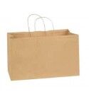 Shopper con Manico 32x16 cm Kraft Paperlynen - per ristoranti - Imballo 250 pz - Paperlynen