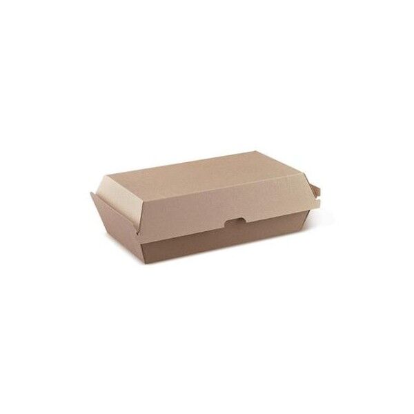 50 Scatole Avana con coperchio 17.5X9 cm per hotel - Paperlynen