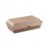 50 Scatole Avana con coperchio 17.5X9 cm per hotel
