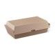 50 Scatole Avana con coperchio 20.5X10.7 cm per ristoranti - per hotel