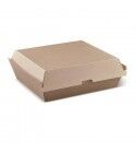 75 Scatole Avana con coperchio 17.8X16 cm per ristoranti e hotel