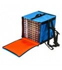 Borsa/Zaino Termica 10 Pizze 36x36 cm - BTZ3340 Gi.Metal - per ristoranti e hotel - Imballo 1 pz