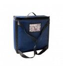 Borsa Termica X 5 Pizze 55x50 cm Blu Isolante Foam per ristoranti - Imballo 1 pz