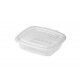C/400 Vaschette Con Coperchio Incernierato 1000 ml - Sirap PQP-1000 per ristoranti - Imballo 1 pz