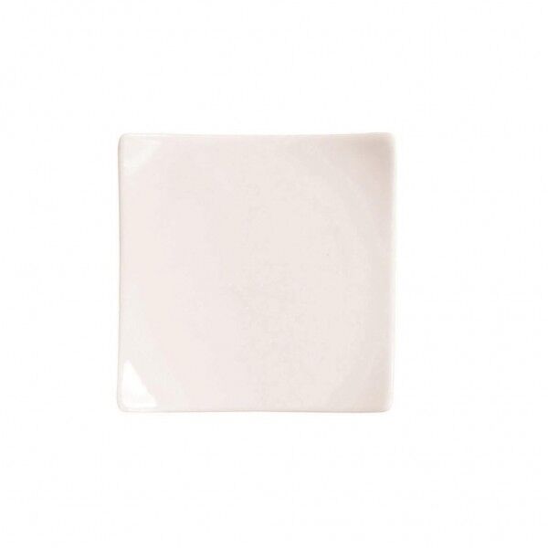 Piatto Quadro per hotel - 9.5x9.5 cm - Porcellana per ristoranti - Imballo 6 pz
