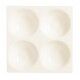 Raviera 4 Parti 14x14 cm Appetizer Porcellana Arcoroc - per ristorante - Imballo 6 pz