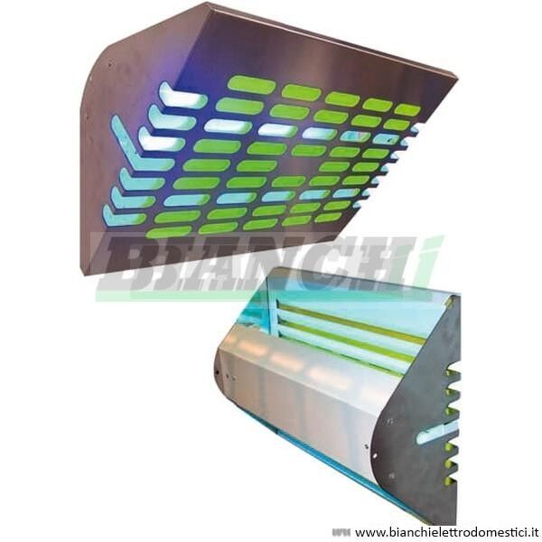 Elettroinsetticida copertura 80mq. Montaggio muro o sospensione. FT30 - Forcar Multiservice