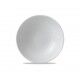 Piatto Piano Coupe Organic 16.4 cm White per hotel - Imballo 12 pz