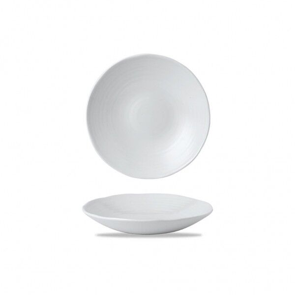 Piatto Fondo Coupe Organic 27.9 cm White WHDUDC291 per ristoranti - Imballo 12 pz