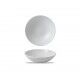 Piatto Fondo Coupe Organic 25 cm White Dudson per ristorazione - Imballo 12 pz