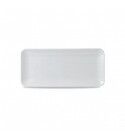 Piatto Rettangolare Organic 34.6x15.6 cm White WHDUDOB21 Dudson per ristoranti - Imballo 6 pz