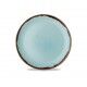 Piatto Piano Coupe 26 cm Harvest Turquoise Dudson per ristoranti - Imballo 12 pz