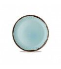 Piatto Piano Coupe 21.7 cm Harvest Turquoise - Per Ristoranti - Imballo 12 pz