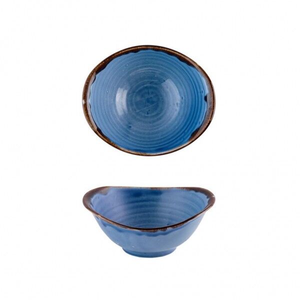 Coppa Ovale Indigo Harvest 17.4 cm Dudson per hotel - Imballo 6 pz