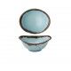 Coppa Ovale 17.4x14.7 cm Turquoise per ristoranti e hotel - Imballo 6 pz