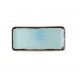 Piatto Rettangolare 34.6x15.6 cm Harvest Turquoise per ristorazione - Imballo 6 pz