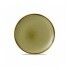 Piatto Piano Coupe 26 cm Harvest Green Dudson per ristoranti - Imballo 12 pz