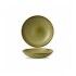 Piatto Fondo Coupe 24.8 cm Harvest Green per ristoranti. - Imballo 12 pz