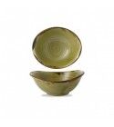 Coppa Ovale 17.4x14.7 cm Harvest Green HVGRDB171 Dudson per ristoranti' - Imballo 6 pz
