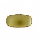 Piatto Rettangolare 35x18.5 cm Harvest Green HVGRXO141 Dudson - per ristoranti - Imballo 6 pz