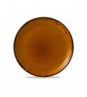 Piatti Piatto Piano Coupe 28.8 cm Harvest Brown per hotel - Imballo 12 pz