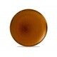 Piatto Piano Coupe 26 cm Harvest Brown - linea Harvest per hotel - Imballo 12 pz