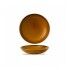 Piatto Fondo Coupe 24.8 cm Harvest Brown Dudson per hotel - Imballo 12 pz