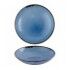 Piatto Fondo Coupe Indigo Harvest Dudson 24.8 cm per ristoranti - Imballo 12 pz