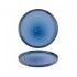 Piatto Piano Walled 21 cm Indigo Harvest per ristoranti - Imballo 6 pz