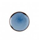 Piatto Piano Coupe 16.5 cm Indigo Harvest per ristorazione - Imballo 12 pz