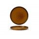 Piatto Piano Walled 26 cm Harvest Brown - per hotel - Imballo 6 pz