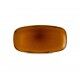 Piatto Rettangolare 35x18.5 cm Harvest Brown HVBRXO141 Dudson per ristoranti. - Imballo 6 pz