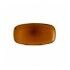 Piatto Rettangolare 35x18.5 cm Harvest Brown HVBRXO141 Dudson per ristoranti. - Imballo 6 pz